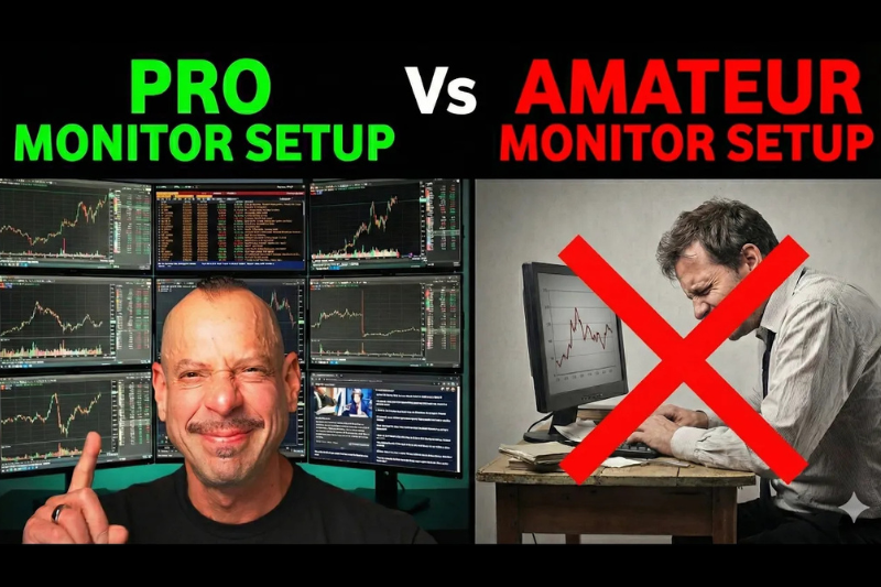 The Truth About Monitor Setups: Amateur vs. Pro