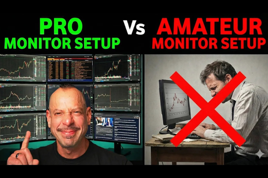 The Truth About Monitor Setups for Trading: Amateur vs. Pro