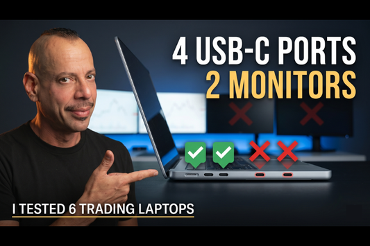 I Tested 6 Trading Laptops - Most Can't Run 4 Monitors