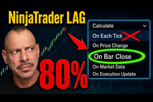 The NinjaTrader Settings That Cut Chart Lag by 80 Percent