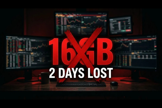 16GB of RAM Can't Handle NinjaTrader + ThinkorSwim + Webull