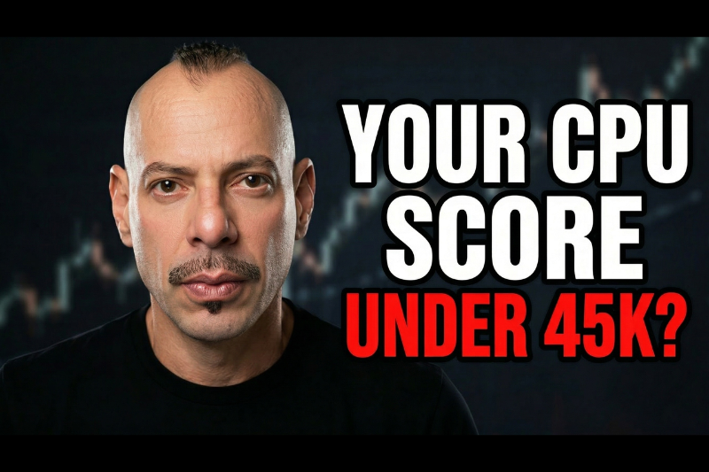CPU Benchmark Score for Day Trading: The 45K Rule Explained