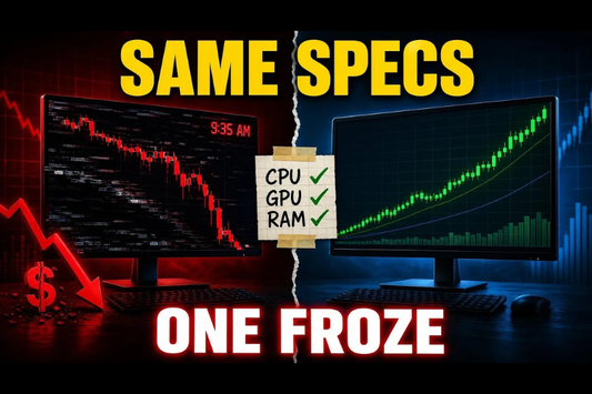 Same Spec Sheet, One Freezes at 9:35
