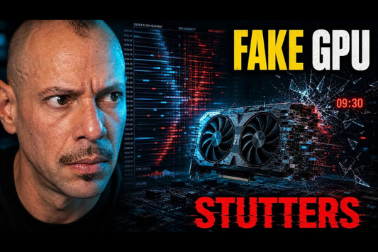 Bookmap Stutters at the Open Because Your GPU Is Fake