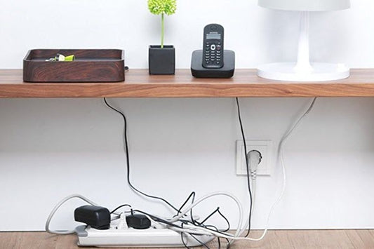 Tips for Organizing the Mess Under Your Desk