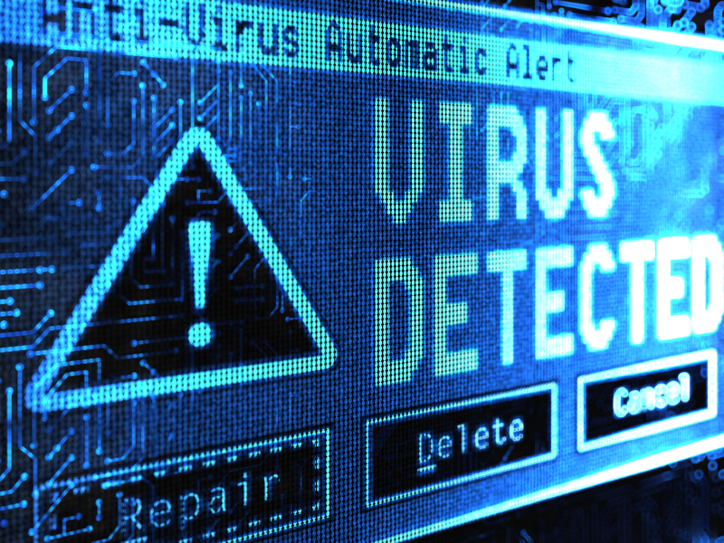 Trading Computer Virus Detected